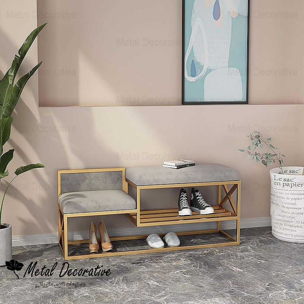 جاکفشی فلزی طرح‌دار